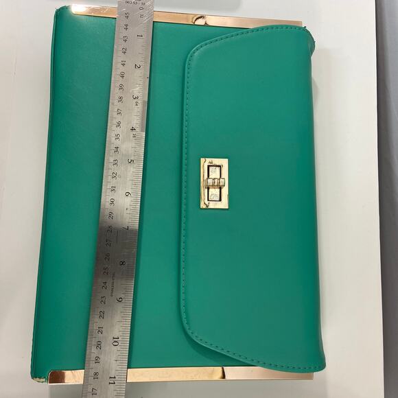 MMS Mint Green Crossbody / Shoulder Bag - Picture 4 of 13